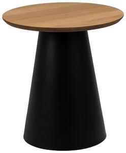 KONFERENČNÝ STOLÍK, prírodná farba, drevo, kov, 45/45/48 cm MID.YOU - Stolíky do obývačky, Online Only