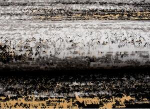 Kusový koberec PP Prince čiernožltý 120x170cm