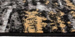 Kusový koberec PP Prince čiernožltý 140x200cm
