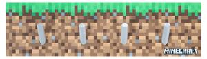 DETSKÝ VEŠIAK NA OBLEČENIE, 45/13/1,5 cm Minecraft - Predsieňové programy, Online Only