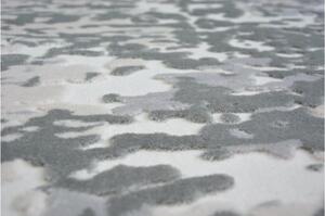 Luxusný kusový koberec akryl Charles sivý 80x150cm