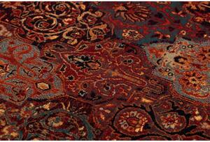 Vlnený kusový koberec Kain rubínový 300x400cm