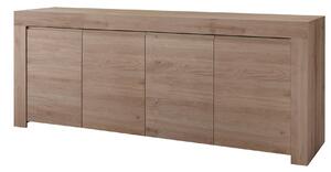 ŠIROKÁ KOMODA, farba duba, 210/81/42 cm MID.YOU - Komody, Online Only