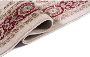 Kusový koberec klasický Fariba bielo červený 200x300cm