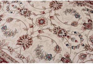 Kusový koberec klasický Fariba bielo červený 140x200cm