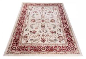 Kusový koberec klasický Fariba bielo červený 250x350cm