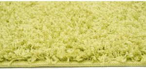 Kusový koberec Shaggy Tokyo zelený 60x200cm