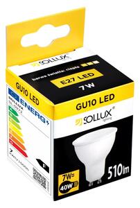 LED žiarovka GU10 3000k 7w 510lm