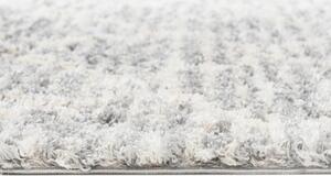 Kusový koberec shaggy Atika svetlo sivý 80x150cm