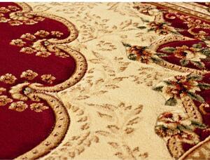 **Kusový koberec klasický vzor bordó 200x400cm