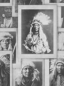 MINDTHEGAP Indian Chiefs, čierna/biela/šedá/farebná skupina šedá/farebná skupina čierna + biela