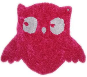 Koberec SOFT OWL ružový