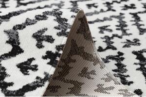 Kusový koberec Fabio čierno krémový 200x290cm
