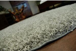 Kusový koberec Shaggy Roy šedý kruh 100cm