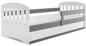 Detská posteľ CLASIC 1 Farba: Biela / biela, Rozmer.: 160 x 80 cm