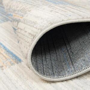 Kusový koberec Vizion krémovo modrý 140x200cm