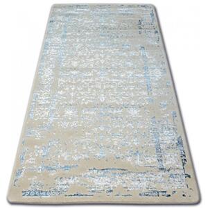 Luxusný kusový koberec akryl Icon modrý 80x150cm