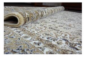 Luxusný kusový koberec akryl Fabian krémový 160x235cm