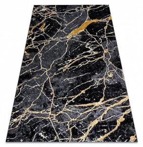 Kusový koberec Mramor čierny 80x150cm