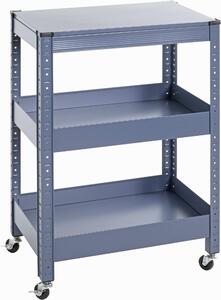 SERVÍROVACÍ VOZÍK, modrá, 50/32/75 cm - Barový nábytok, Online Only