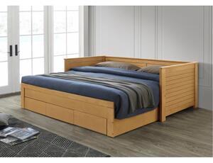 Jednolôžková rozkladacia posteľ 90 cm Greta (s roštami). Vlastná spoľahlivá doprava až k Vám domov. 1001753
