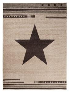 Kusový koberec Hviezda krémový 200x290cm
