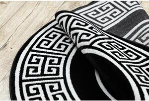 Kusový koberec Alice čierny kruh 200cm