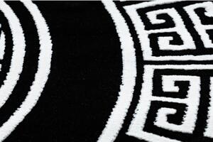 Kusový koberec Alice čierny kruh 150cm