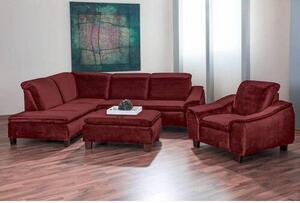 ROHOVÁ SEDACIA SÚPRAVA, textil, červená Max Winzer - Online Only obývacie izby, Online Only