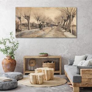 Obraz na plátne Cesty v Etten van Gogh