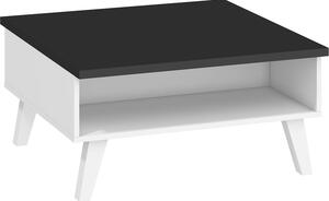 WIP Konferenčný stolík NORDIS-06 Farba: dub sonoma svetlý/biela