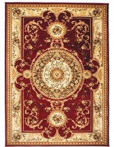 Kusový koberec klasický vzor 3 bordó 140x190cm