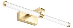 Toolight Toolight, LED nástenné svietidlo 40cm, 9W, 4000K, 1000lm, APP1883-1W, zlatá lesklá, OSW-66038