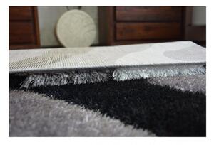 Luxusný kusový koberec Shaggy Space sivý 160x220cm