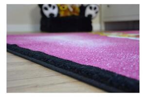 Detský kusový koberec Princezná ružový 180x270cm