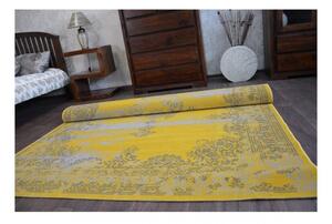 Kusový koberec PP Vintage žltý 80x150cm