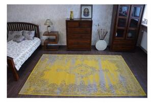 Kusový koberec PP Vintage žltý 80x150cm