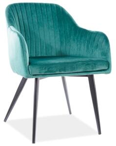 Jedálenská stolička ELINA - zelená