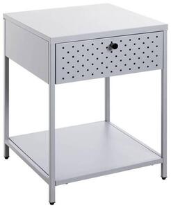 NOČNÝ STOLÍK, sivá, 40/53/40 cm - Predsieňové programy, Online Only