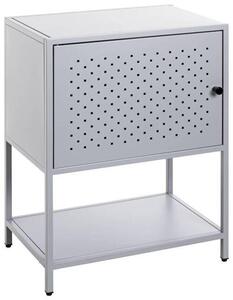 NOČNÝ STOLÍK, sivá, 45/60/30 cm - Predsieňové programy, Online Only
