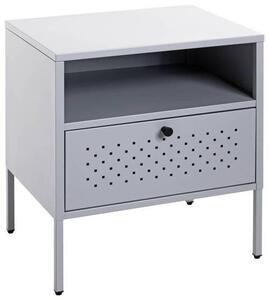 NOČNÝ STOLÍK, sivá, 45/50/35 cm - Predsieňové programy, Online Only