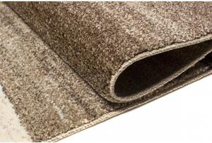 Kusový koberec Pruhy tmavo béžový S 240x330cm
