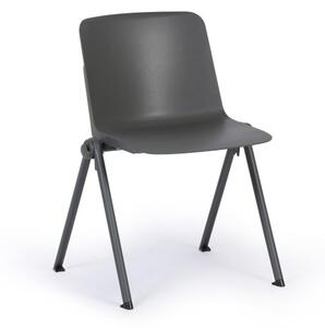 Konferenčná stolička PLUS, sivá