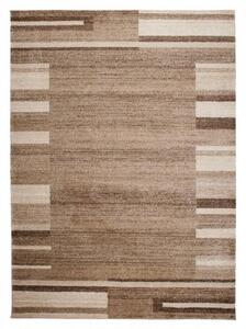 Kusový koberec Pruhy tmavo béžový S 80x150cm