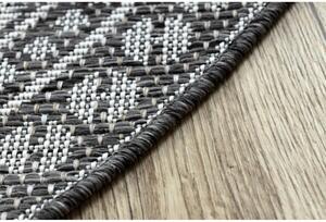 Kusový koberec Axel šedý 2 kruh 120cm