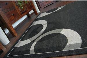 Kusový koberec Pogo čierny 60x110cm
