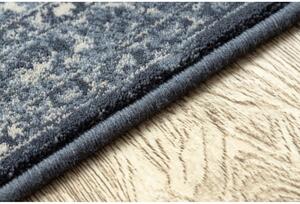 Vlnený kusový koberec Rozet modrý 120x170cm