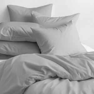 Goldea bavlnené posteľné obliečky - sivé 150 x 200 a 50 x 60 cm