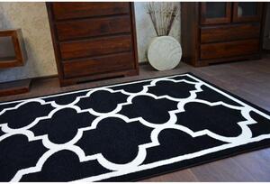 Kusový koberec Trelis čierny 240x330cm