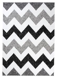 Kusový koberec PP Zero sivý 130x190cm